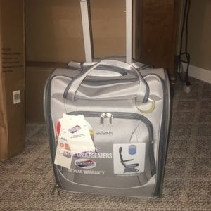 Rolling tote luggage